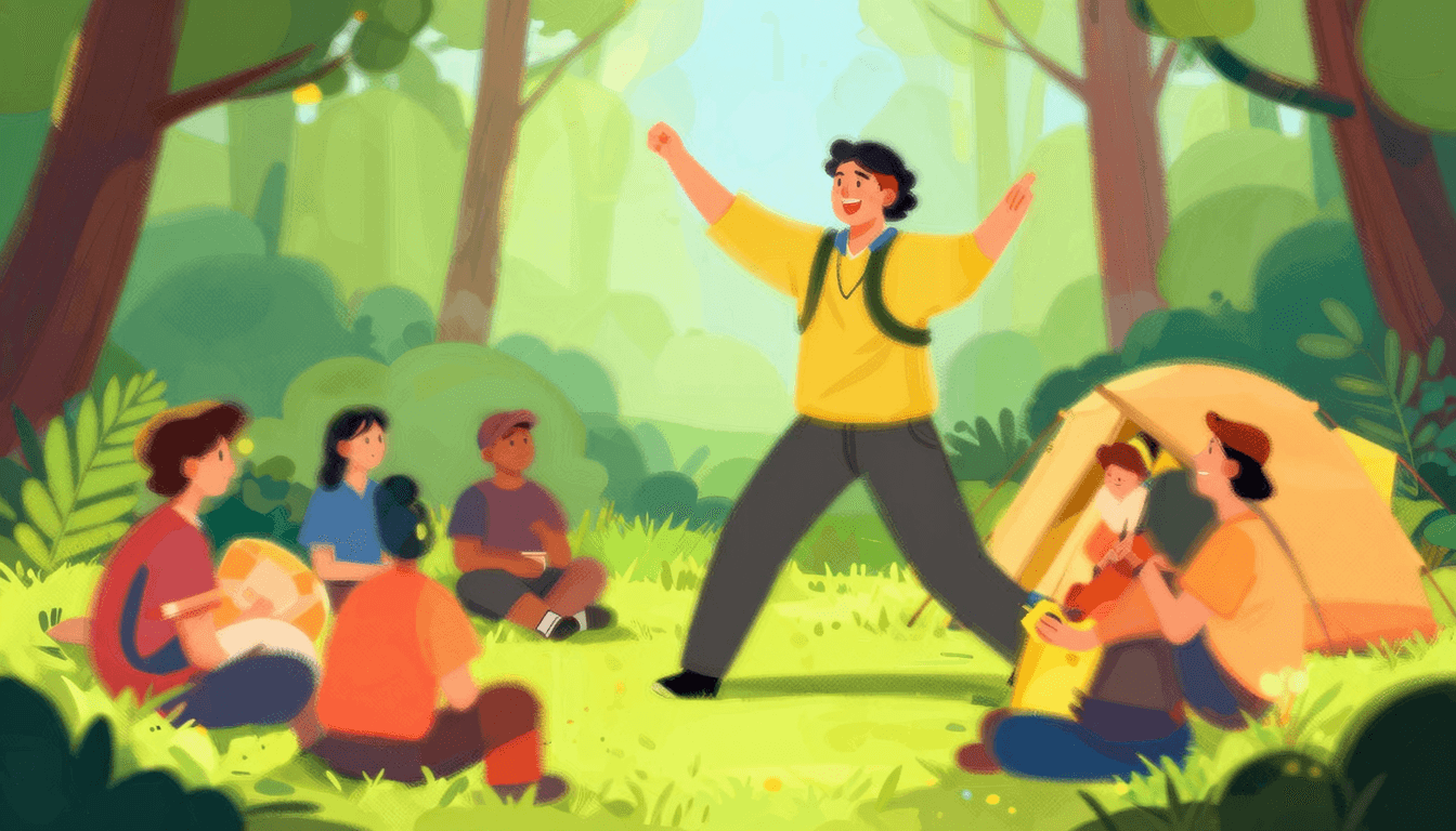 キャンプインストラクター